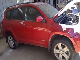 2007 TOYOTA RAV4, RED, SPORT, 2.4L, AT. AWD. Z25982